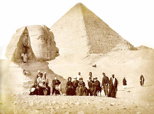 Mariette_Pedro_II_of_Brazil_in_Egypt_1871